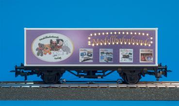 Containerwagen Werbewagen