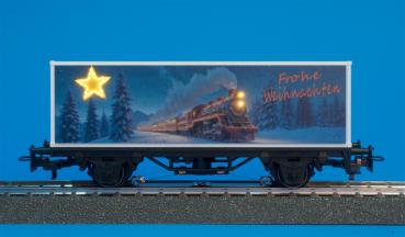 Containerwagen Weihnachten