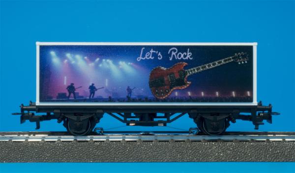 Containerwagen Lets Rock