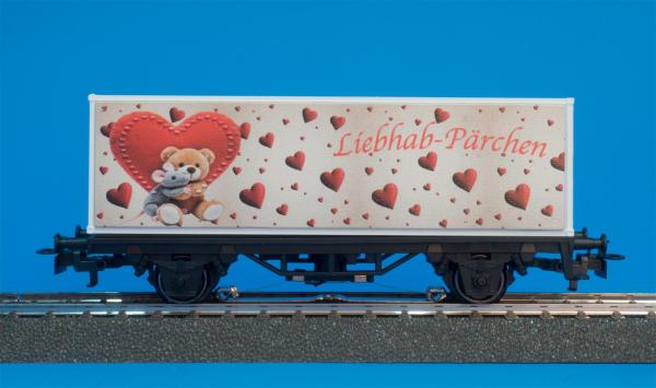 Containerwagen Liebhabpärchen 3