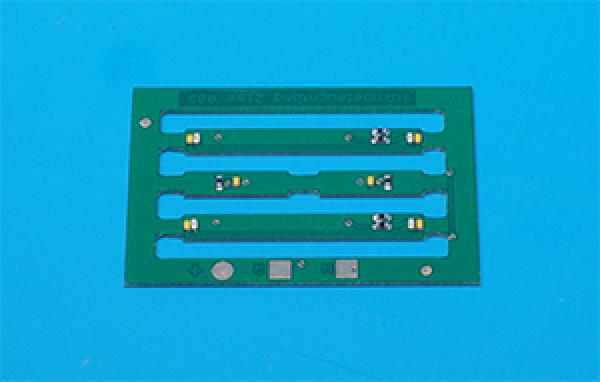 Nutzen Stirnbeleuchtung 6 weiße 4 rote LEDs