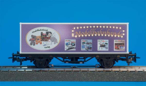 Containerwagen Werbewagen