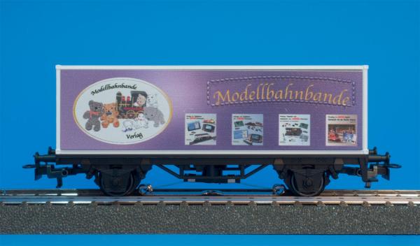 Containerwagen Werbewagen